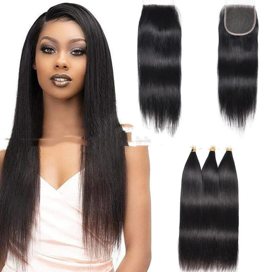Hand Woven Lace Real Human Hair Wig Accessories
